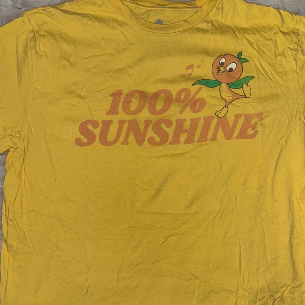 Walt Disney World Orange bird shirt Hello Sunshine size XL nice